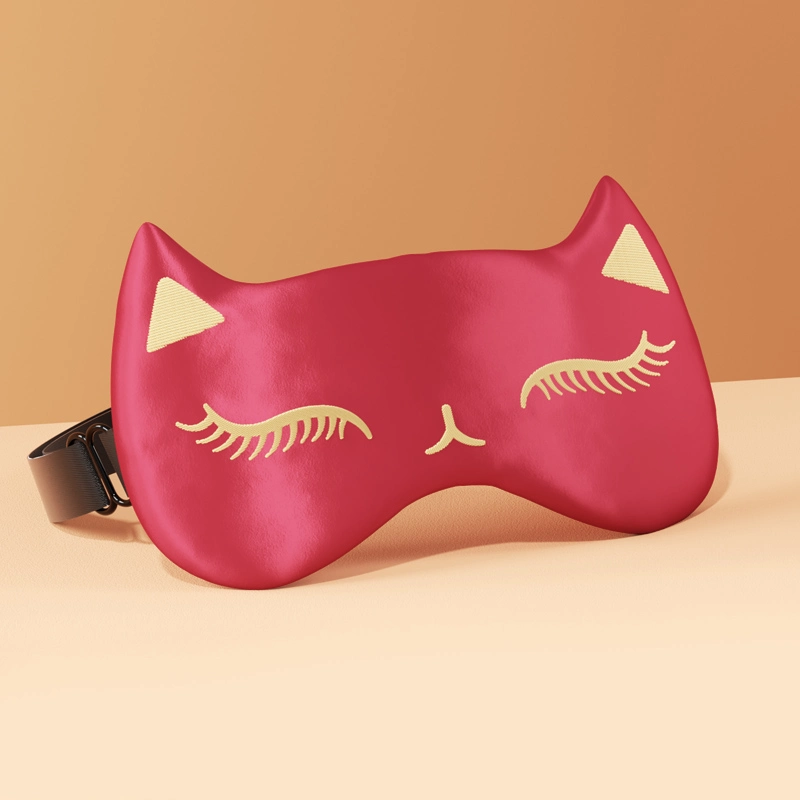 Warm Travel Breathable Cold and Hot Compress Double-Sided Silk Eye Mask