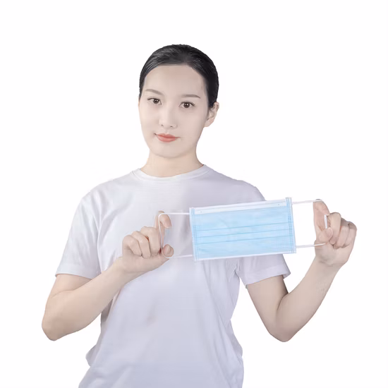 0.3 Masque facial non tissé PP sensible au froid jetable