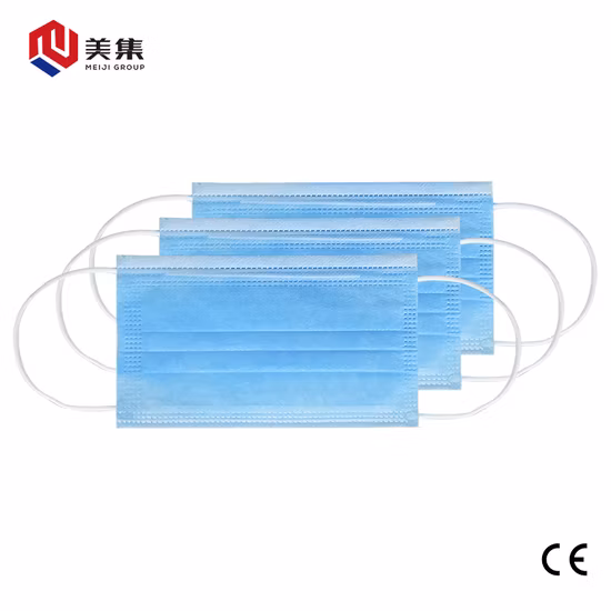 Masque jetable en tissu de pulvérisation fondu, ancienne usine