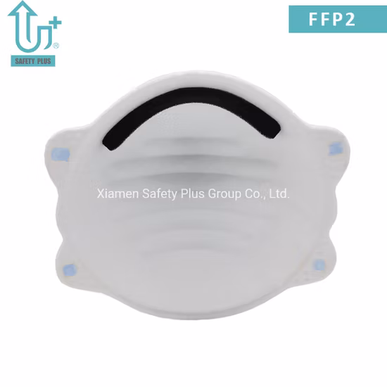 Masque facial en forme de coupe FFP2 approuvé EN149 avec valve